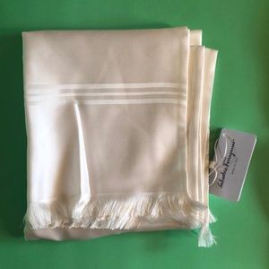 Salvatore Ferragamo 100% silk scarf